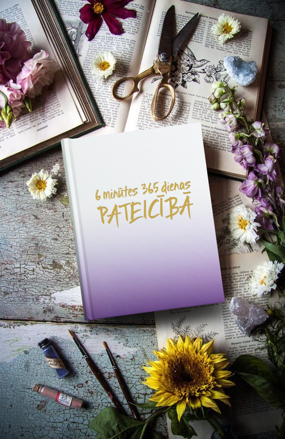 6 minūtes 365 dienas PATEICĪBĀ dienasgrāmata 🇱🇻